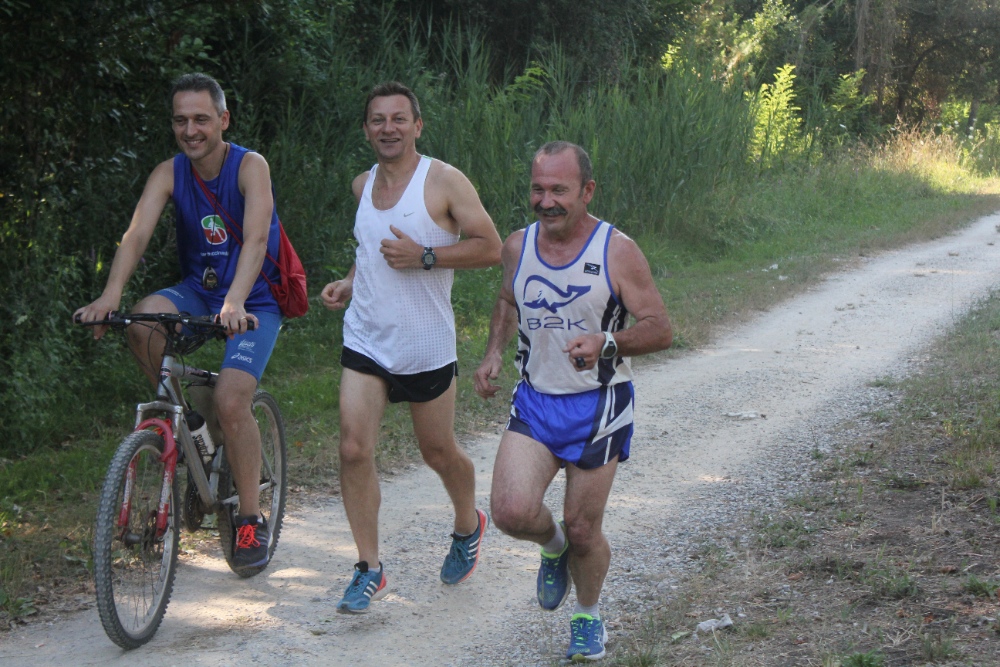 running