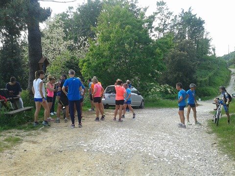 allenamento collinare