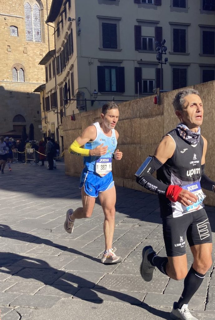 Antonio Profita alla maratona di Firenze 2023