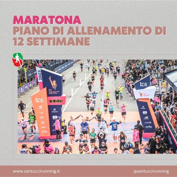 Piano di preparazione maratona - Allenamento 12 settimane