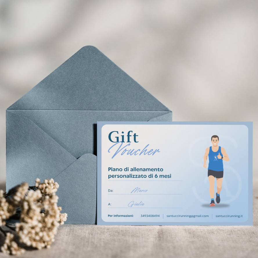 voucher allenamento personalizzato Santucci Running