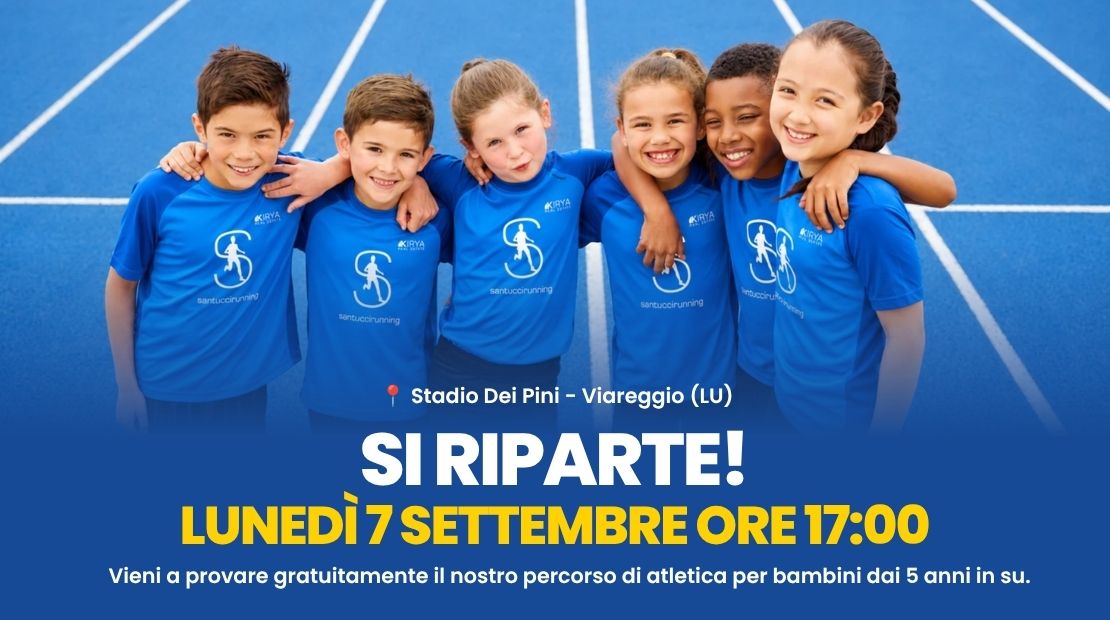 corso di atletica per bambini a viareggio